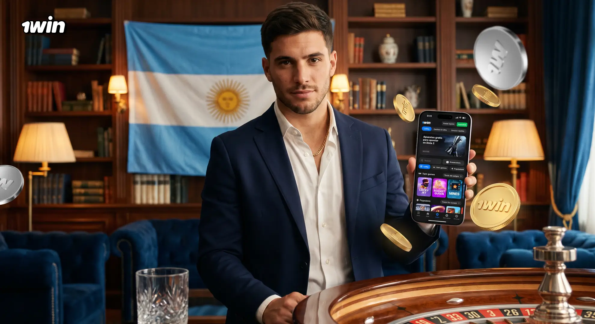 Métodos de pago de 1win en pesos argentinos